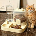 2-in-1 Cat Feeder & Water Dispenser | Automatic Pet Feeding Station