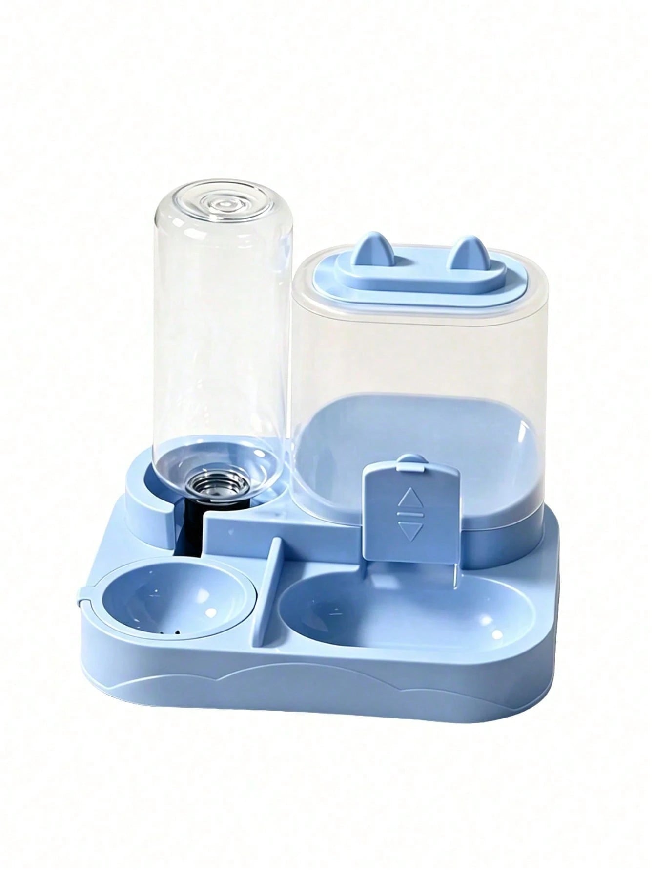 2-in-1 Cat Feeder & Water Dispenser | Automatic Pet Feeding Station