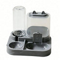 2-in-1 Cat Feeder & Water Dispenser | Automatic Pet Feeding Station