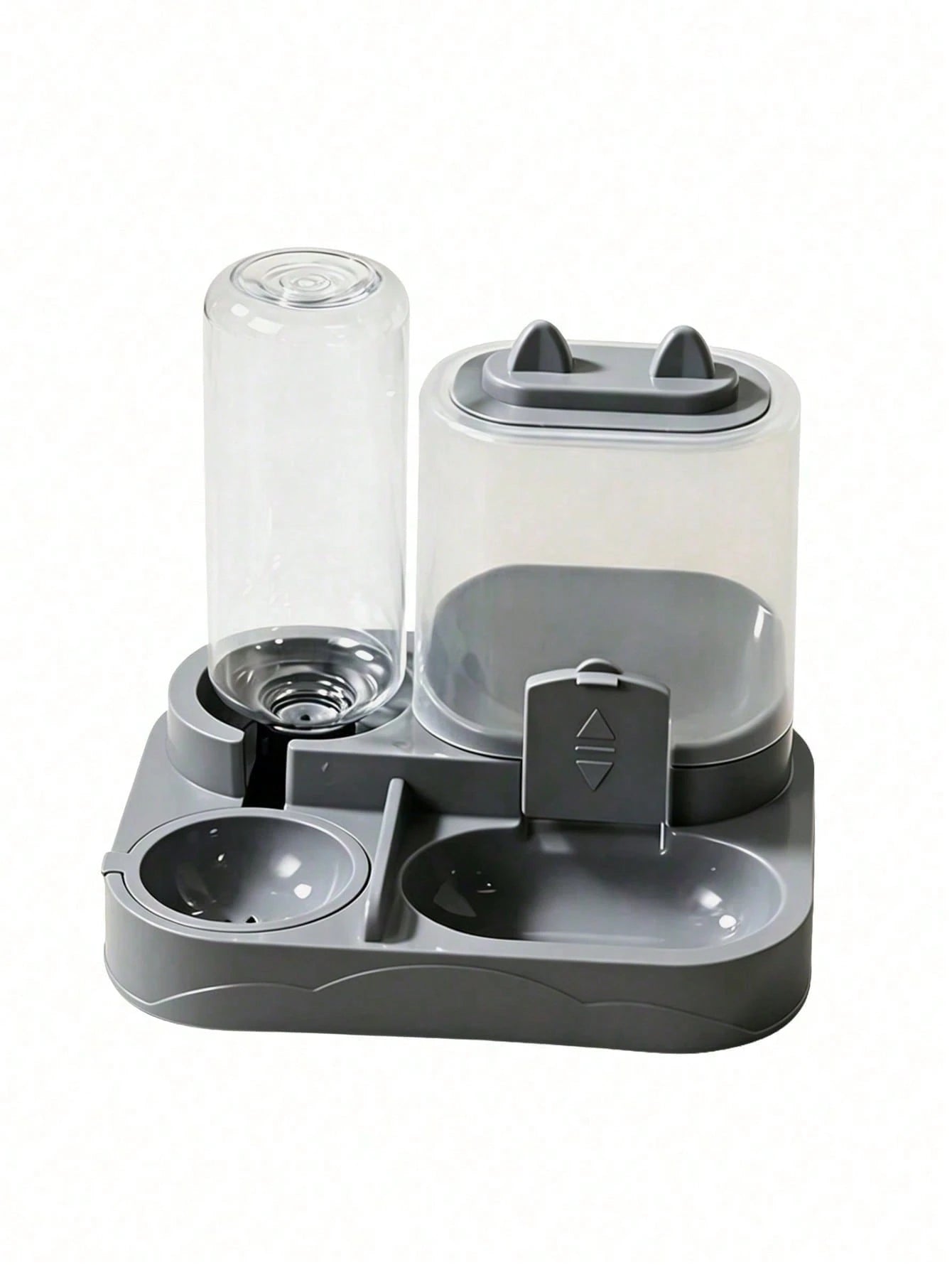 2-in-1 Cat Feeder & Water Dispenser | Automatic Pet Feeding Station