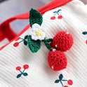 Cherry Print Pet Dress for Dogs & Cats | Lightweight Red Summer Dress