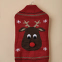 Christmas Reindeer Dog Sweater – Festive Pet Clothing