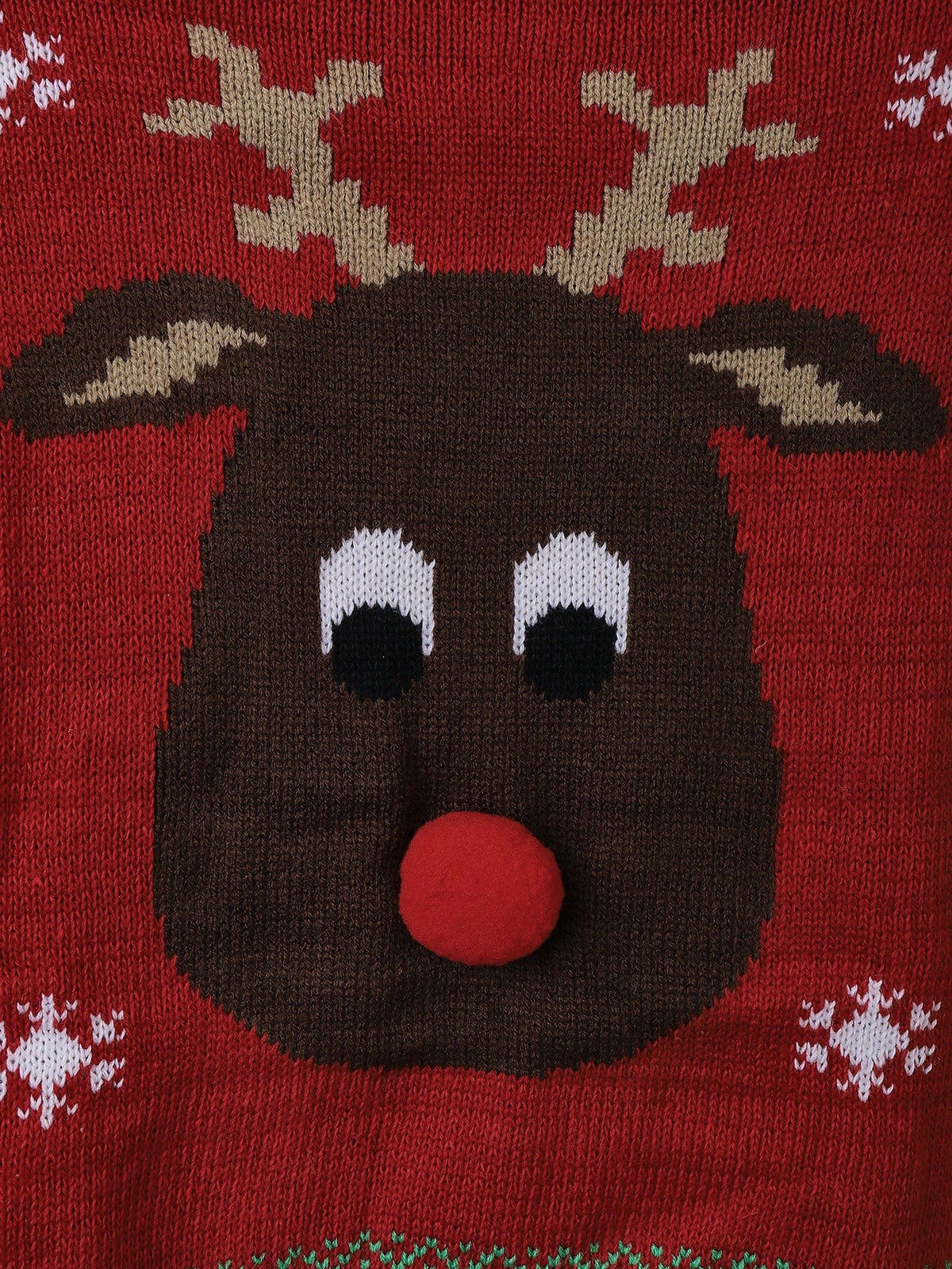 Christmas Reindeer Dog Sweater – Festive Pet Clothing