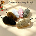 Clockwork Mouse Cat Toy | Wind-Up Interactive Toys for Cats