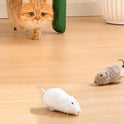 Clockwork Mouse Cat Toy | Wind-Up Interactive Toys for Cats