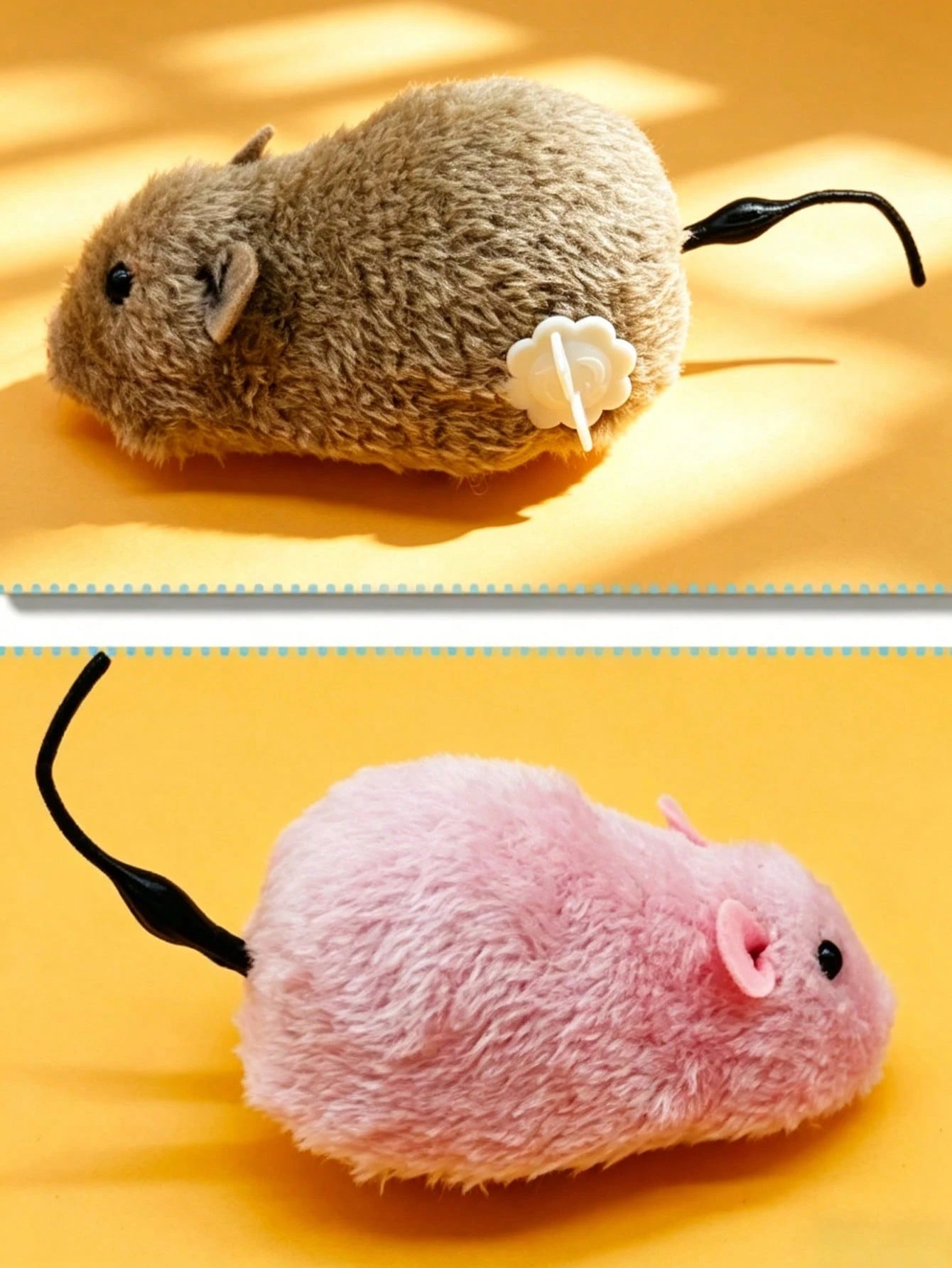 Clockwork Mouse Cat Toy | Wind-Up Interactive Toys for Cats