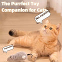 Clockwork Mouse Cat Toy | Wind-Up Interactive Toys for Cats