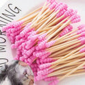 100pcs Pet Ear Cleaning Swabs | Grooming & Tear Stain Care