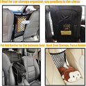 Pet Car Barrier Net with Storage Pocket | Universal Dog Car Divider