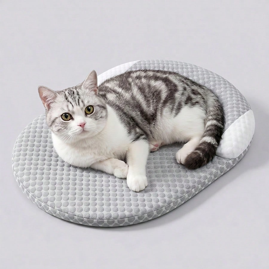 Cooling Ice Bean Cat & Dog Bed – Breathable Washable Summer Pet Mat