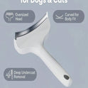 V-Shaped Pet Grooming Comb – Undercoat & Loose Hair Remover