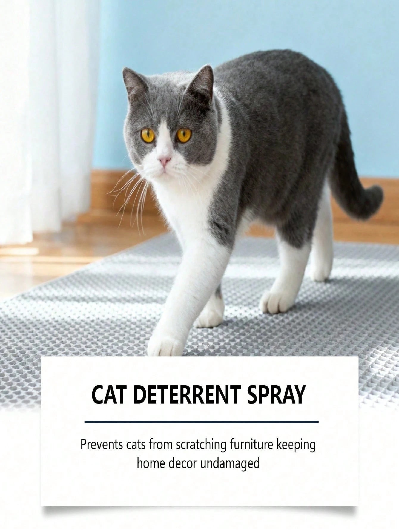 120ml Cat Repellent Spray – Anti-Scratching, Climbing & Urine Deterrent
