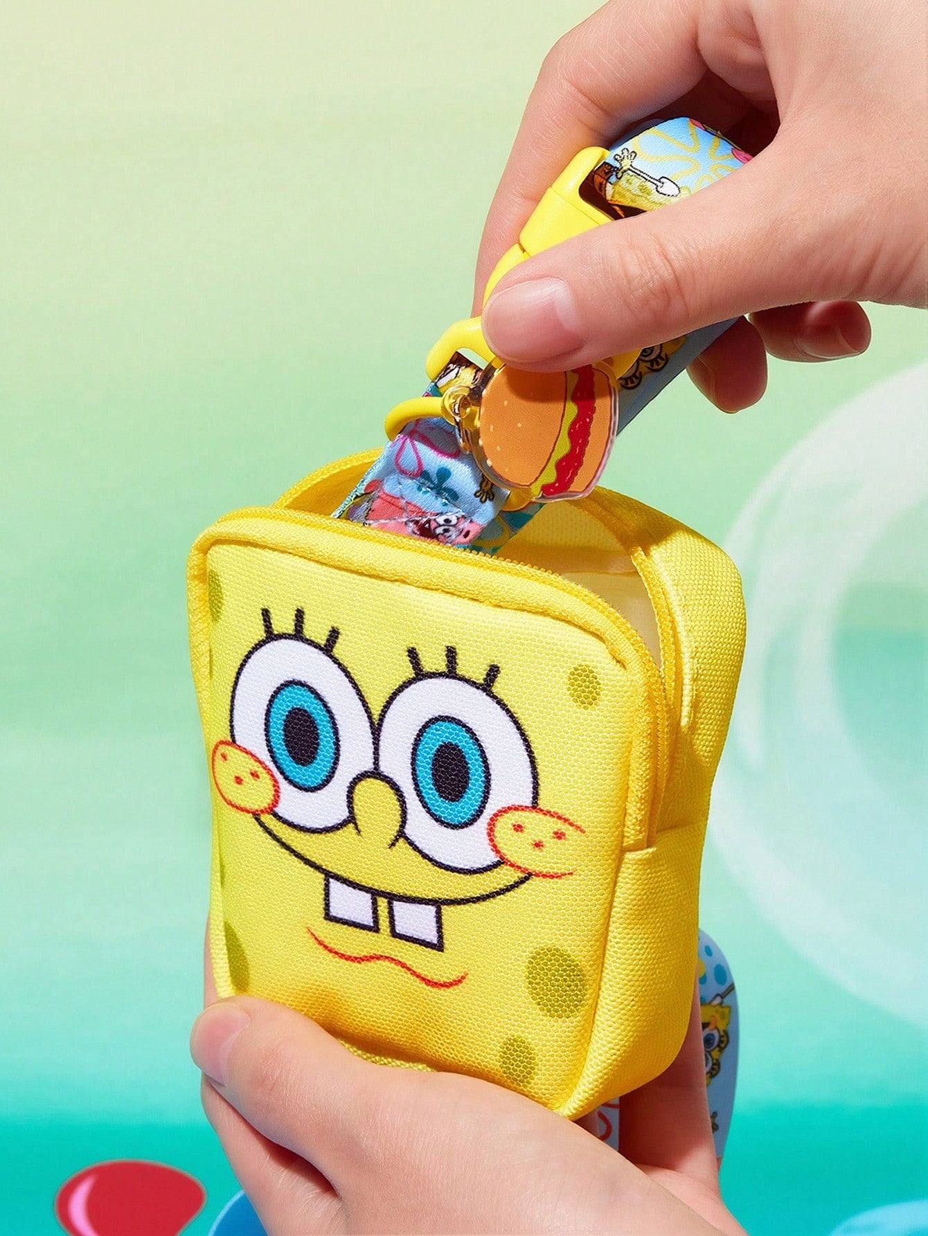 SpongeBob Pet Collar & Leash Set for Cats & Small Dogs