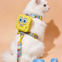 SpongeBob Pet Collar & Leash Set for Cats & Small Dogs