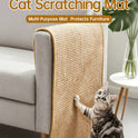 Sisal Cat Scratcher Mat | Durable Scratch Pad for Walls & Furniture