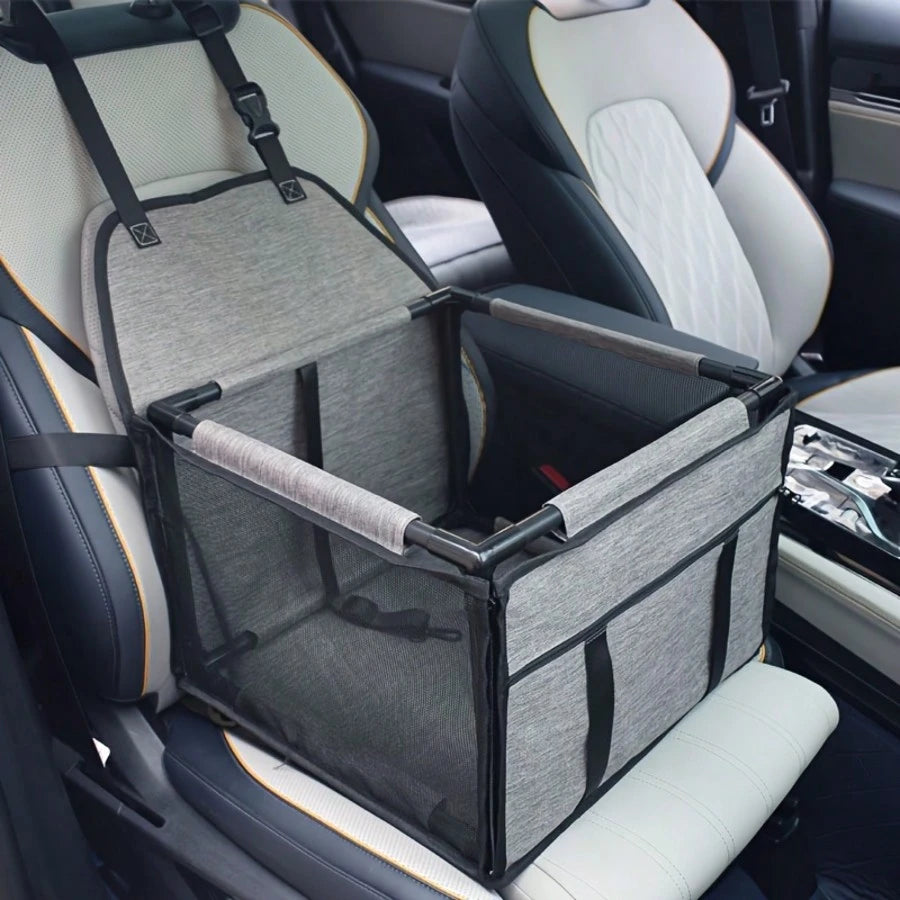 Waterproof Pet Car Seat & Travel Carrier | Soft Booster Seat for Small & Medium Dogs