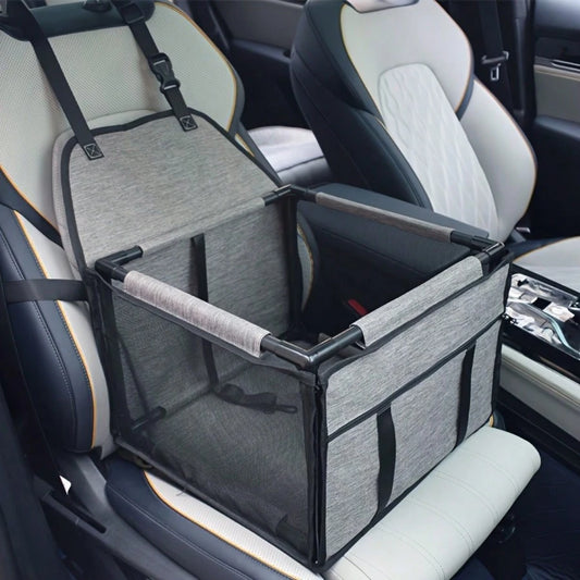 Waterproof Pet Car Seat & Travel Carrier | Soft Booster Seat for Small & Medium Dogs