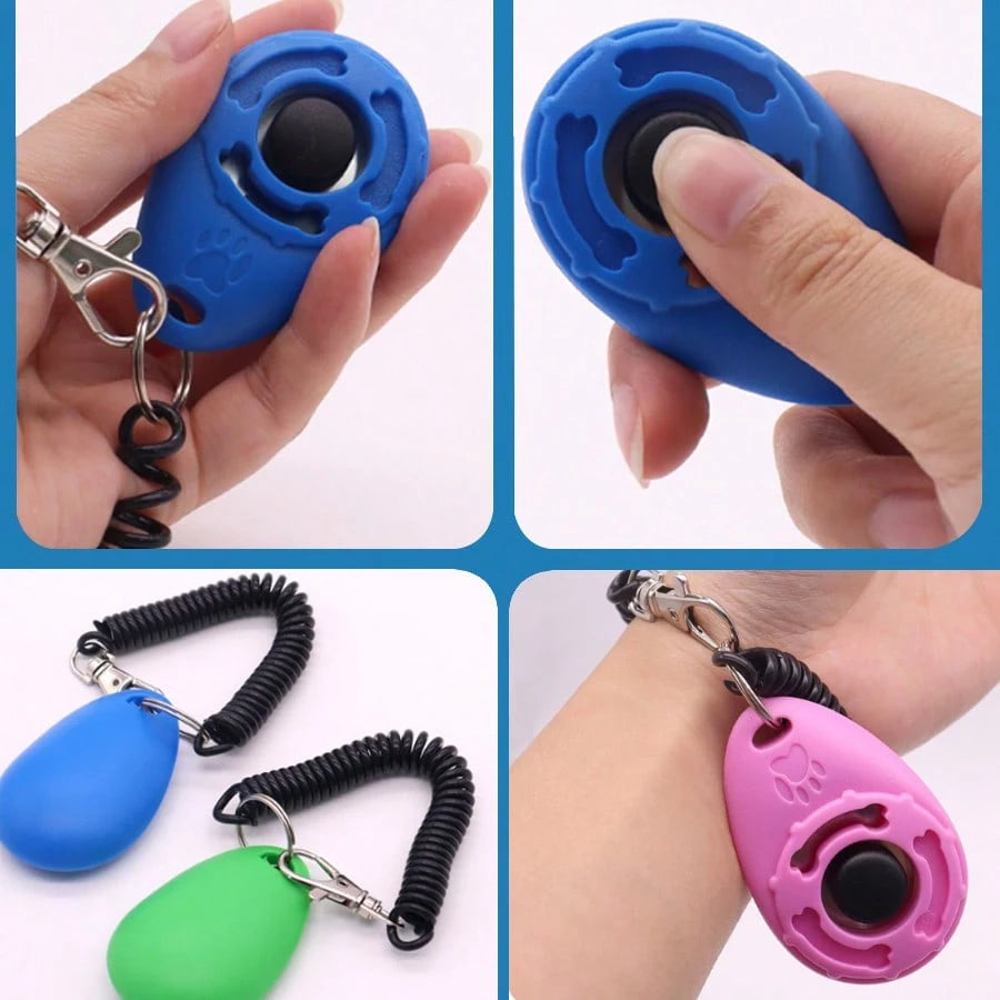 Dog Training Clicker with Wrist Strap for Dogs & Cats