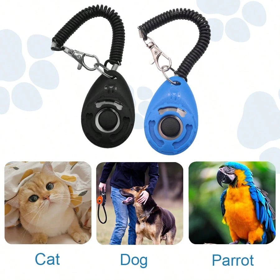 Dog Training Clicker with Wrist Strap for Dogs & Cats
