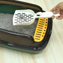 Semi-Enclosed High-Sided Cat Litter Box | Anti-Splash with Scoop