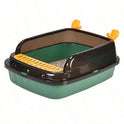 Semi-Enclosed High-Sided Cat Litter Box | Anti-Splash with Scoop