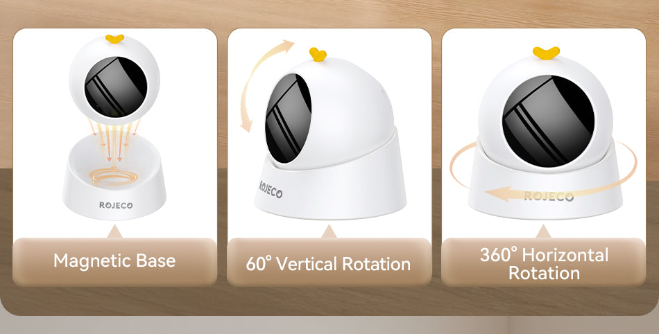 ROJECO Interactive Laser Cat Toy: The Ultimate Automatic Playmate for Your Cat