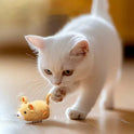 Automatic Plush Mouse Cat Toy | Interactive Vibrating Toy for Cats & Kittens