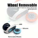 USB Rechargeable Remote Control Mouse Cat Toy with Feather Wand | Interactive Cat Toy