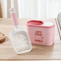Cat Litter Scoop with Holder | Durable Litter Box Scooper