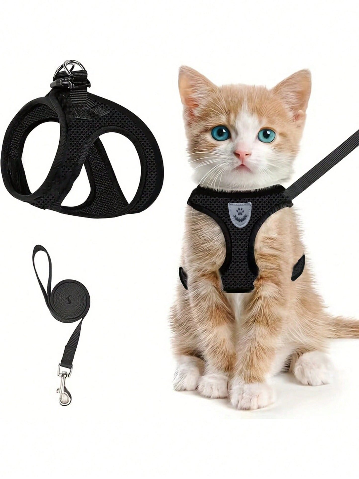 Breathable No-Pull Pet Harness | Adjustable Dog & Cat Vest
