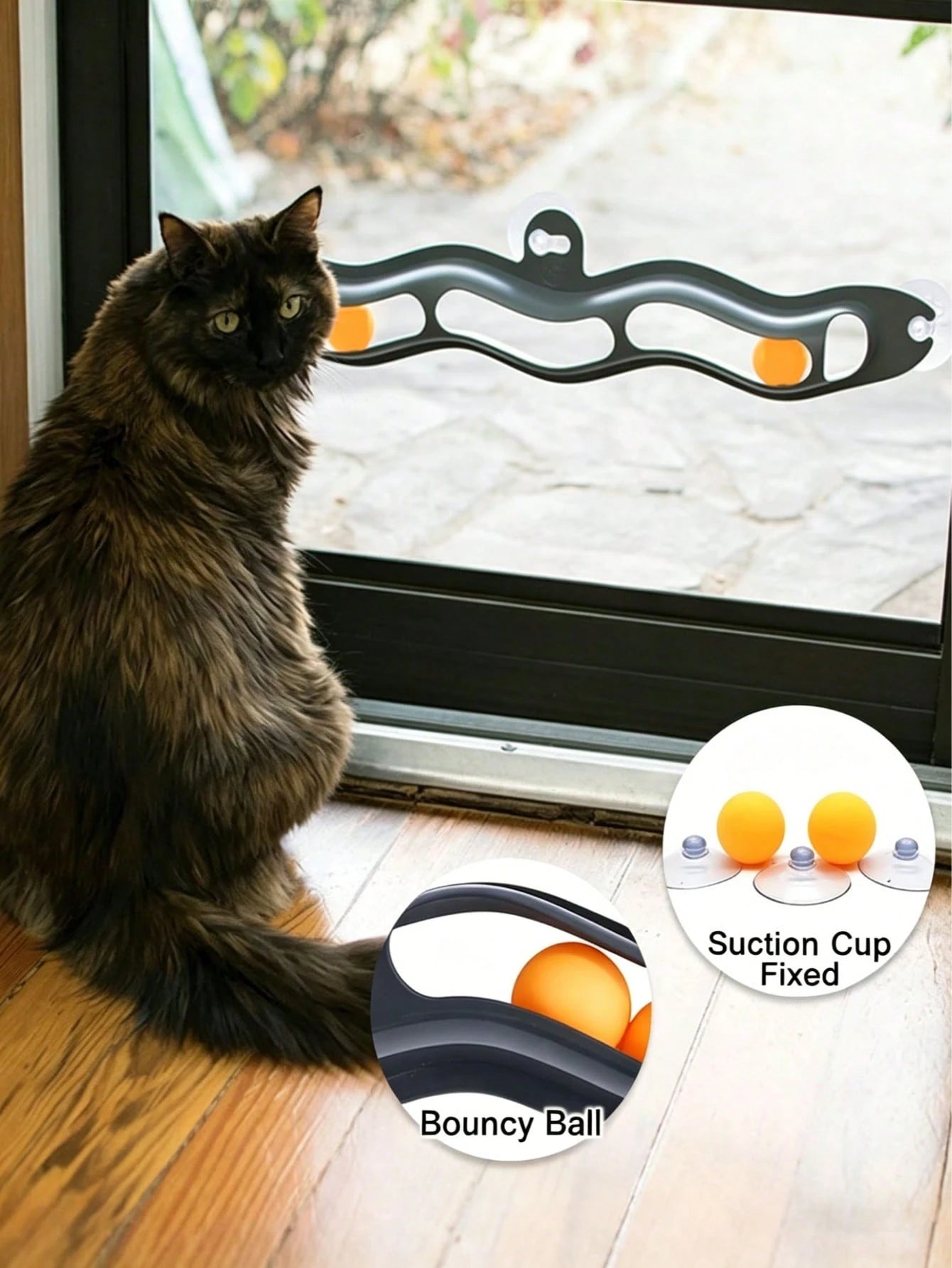Interactive Cat Toy with Ball | Automatic Cat Toy for Indoor Cats
