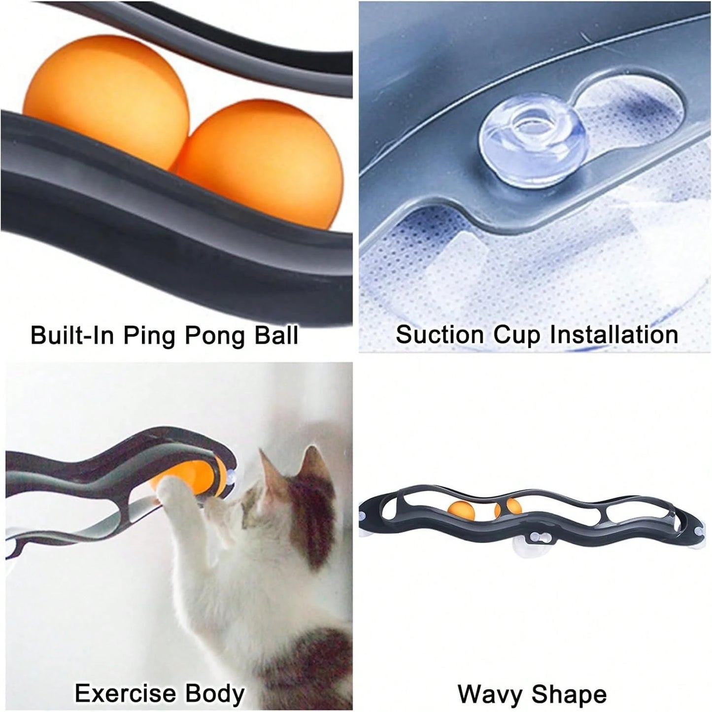 Interactive Cat Toy with Ball | Automatic Cat Toy for Indoor Cats