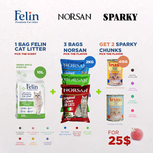 Felin + Norsan + Sparky Offer
