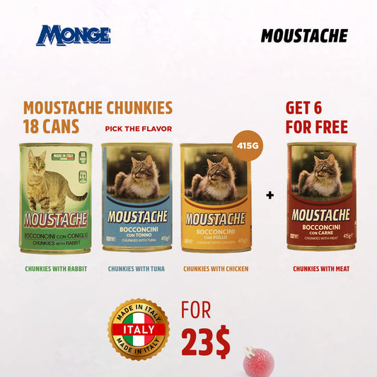 Moustache Chunks Offer