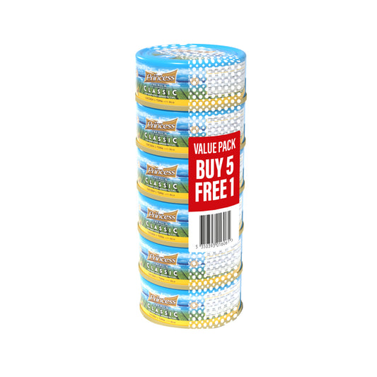 PRINCESS Classic Chicken and Tuna with Rice Value Pack 5+1