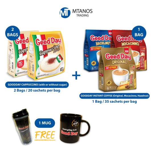 GOODDAY Cappuccino + Instant Coffee Offer