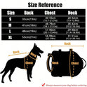 Tactical Dog Harness with Pockets – Adjustable No-Pull Vest