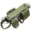 Tactical Dog Harness with Pockets – Adjustable No-Pull Vest