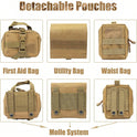 Tactical Dog Harness with Pockets – Adjustable No-Pull Vest
