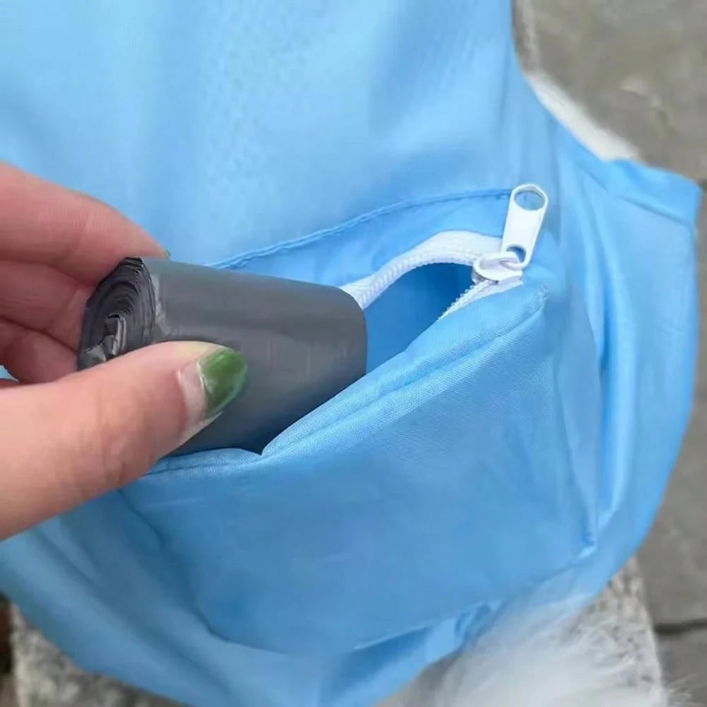 Waterproof Full Coverage Dog Raincoat with Boots & Reflective Strips