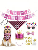 Pet Birthday Party Set – Dog Birthday Decorations & Photo Props
