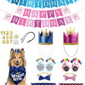 Pet Birthday Party Set – Dog Birthday Decorations & Photo Props