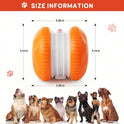 Interactive Automatic Dog Ball – Electric Rolling Toy (Without Leash)