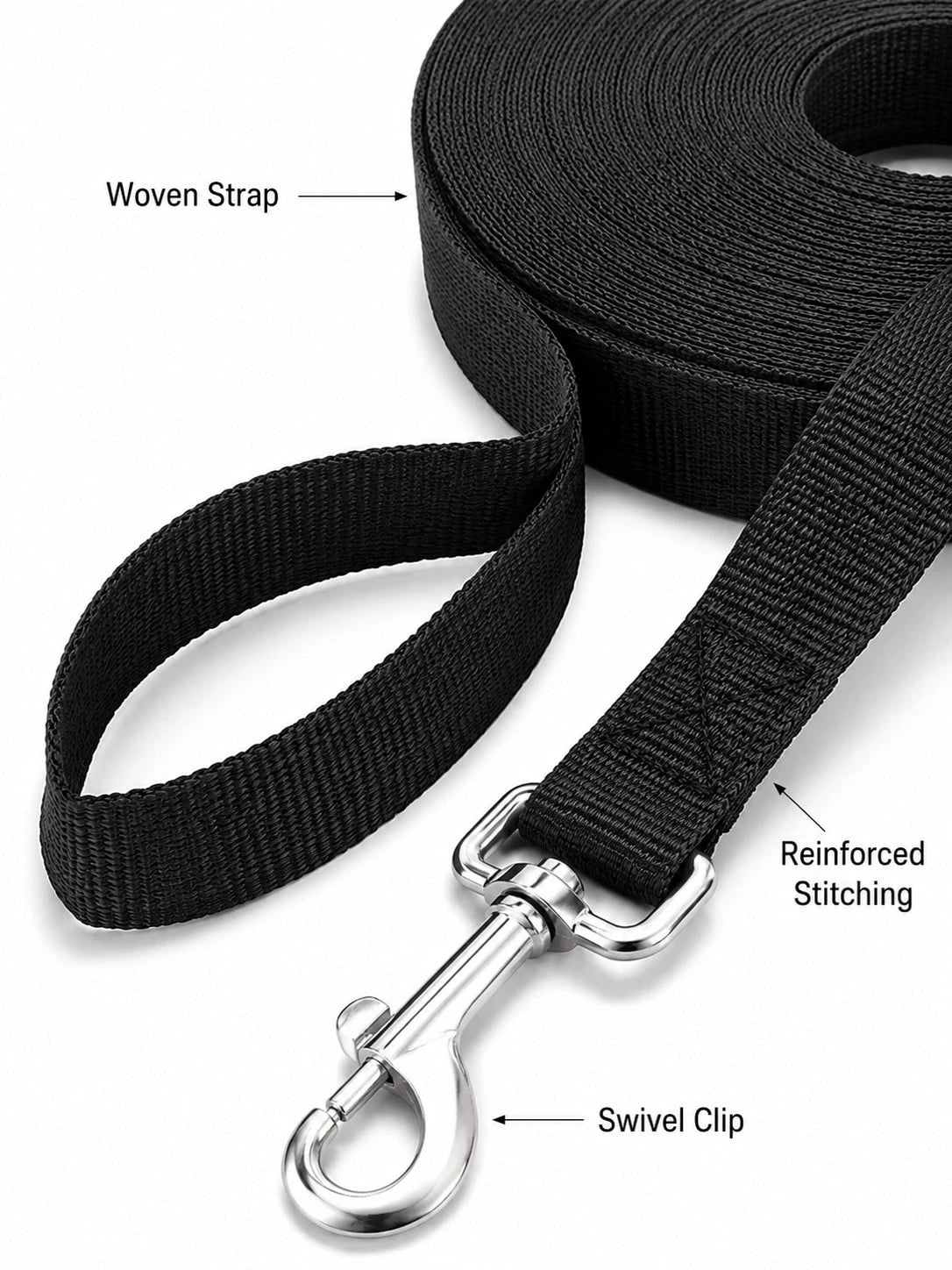 Long Dog Training Leash 3m–10m | Recall Lead for Outdoor Training