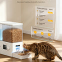 ROJECO 8.5L Automatic Pet Feeder with Camera option | 2-in-1