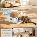ROJECO 8.5L Automatic Pet Feeder with Camera option | 2-in-1