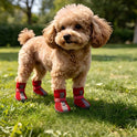 4pcs Breathable Dog Shoes | Anti-Slip Reflective Pet Boots