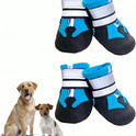 Waterproof Dog Boots | Non-Slip Rain Shoes for Medium & Large Dogs