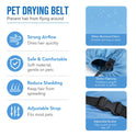 Hands-Free Pet Drying Bag | Quick-Dry Grooming Bag for Cats & Small Dogs