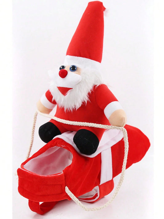 Funny Christmas Dog & Cat Costume – Festive Holiday Outfit for Small & Medium Pets